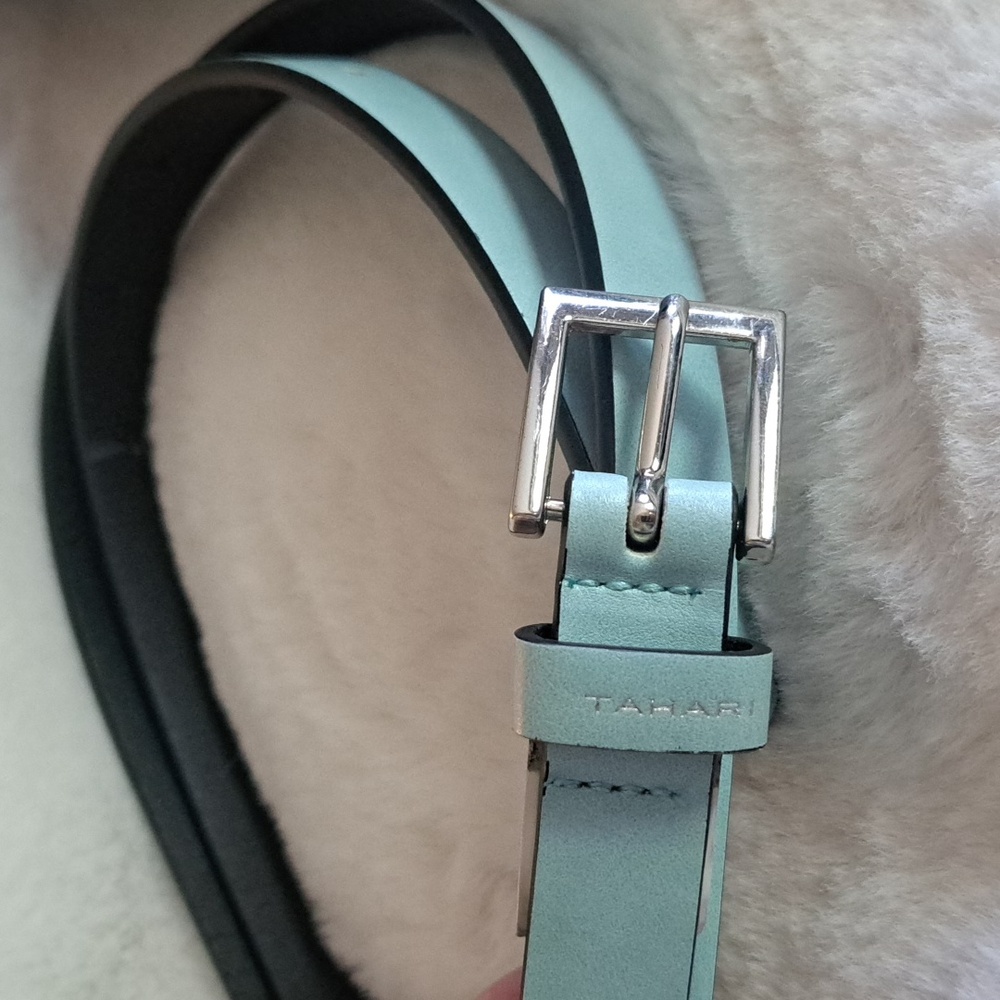 Tahari Robin's Egg Blue 🩵 Belt - Small